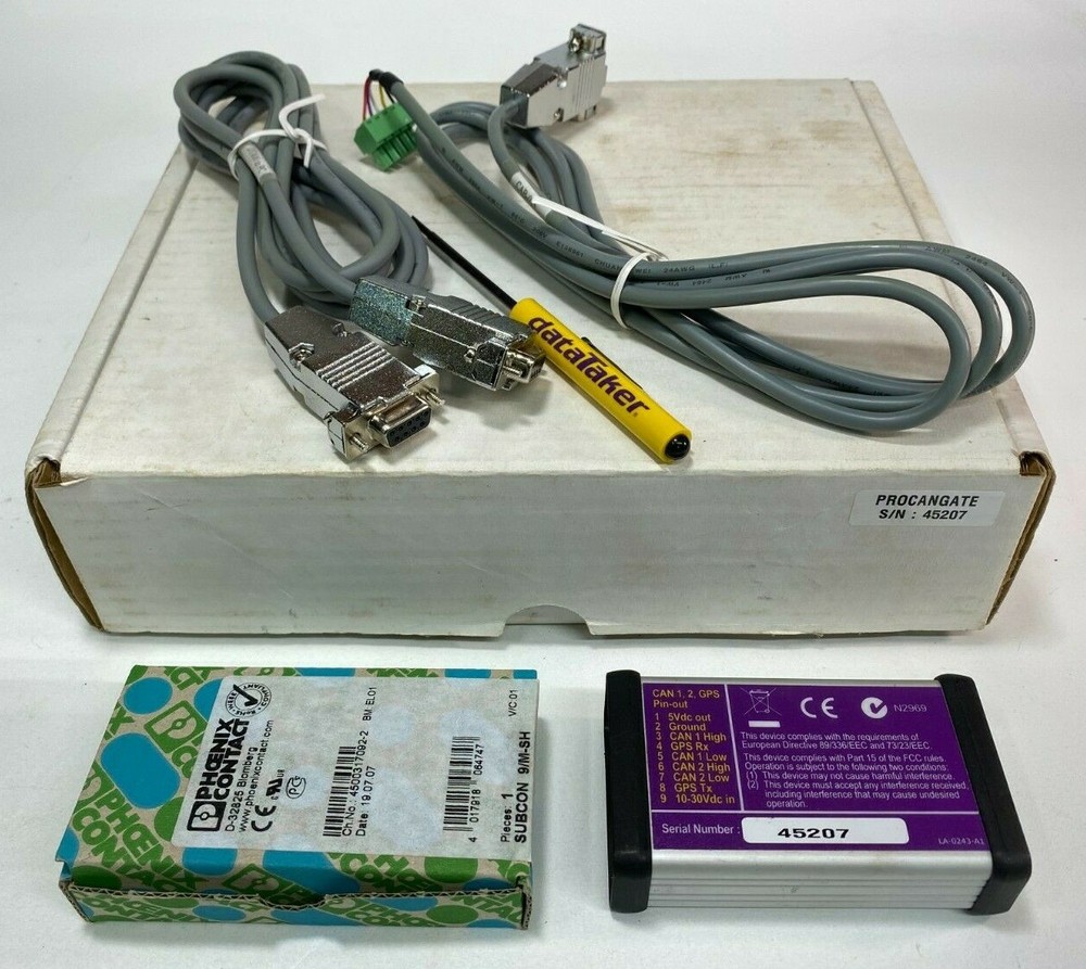 dataTaker CANGate CAN to ASCII Gateway Filter Converter PROCANGATE GPS