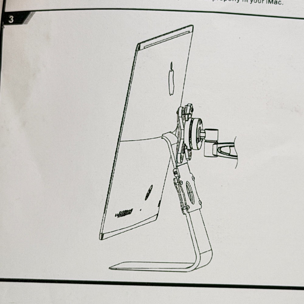 Tether Tools iMac VESA Mount Adapter 21.5" 27" Apple Bracket Kit
