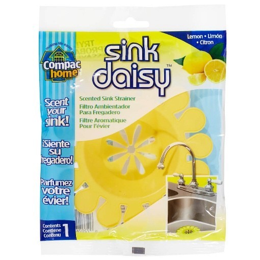 COMPAC HOME Sink Daisy Scented Kitchen Sink Strainer