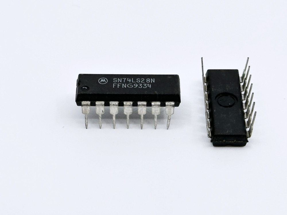 5PCS SN74LS28N Motorola Quad 2-Input NOR Buffer DIP-14