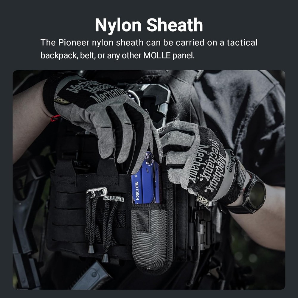 NEXTORCH PIONEER MT20 14-IN-1 Multi-tools Full-Size,Multi-tool Set with Scissors
