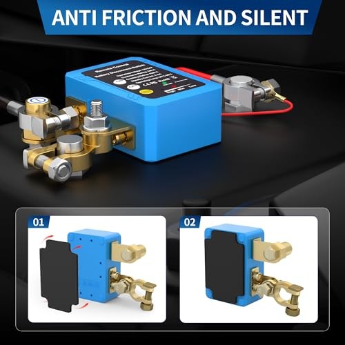 Kill Switch 12V 240A Remote Battery Disconnect Switch Automatic Regular style