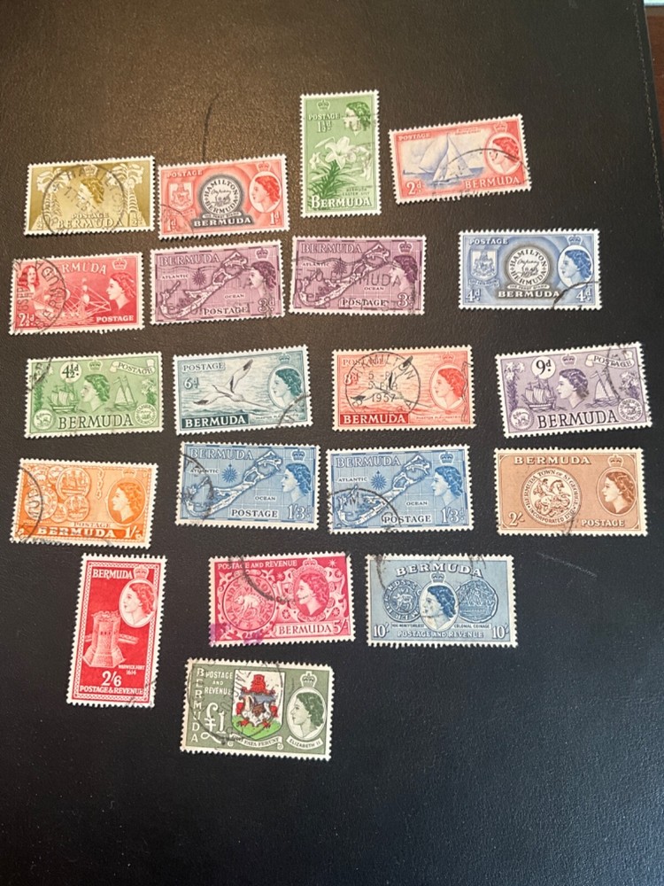 Bermuda Stamp 143-62 used
