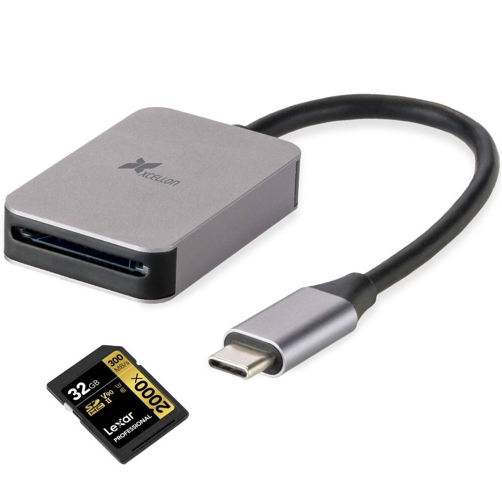 USB-C UHS-II SD Card Reader Type C USB 3.2 High Speed SD Card Reader Adpter