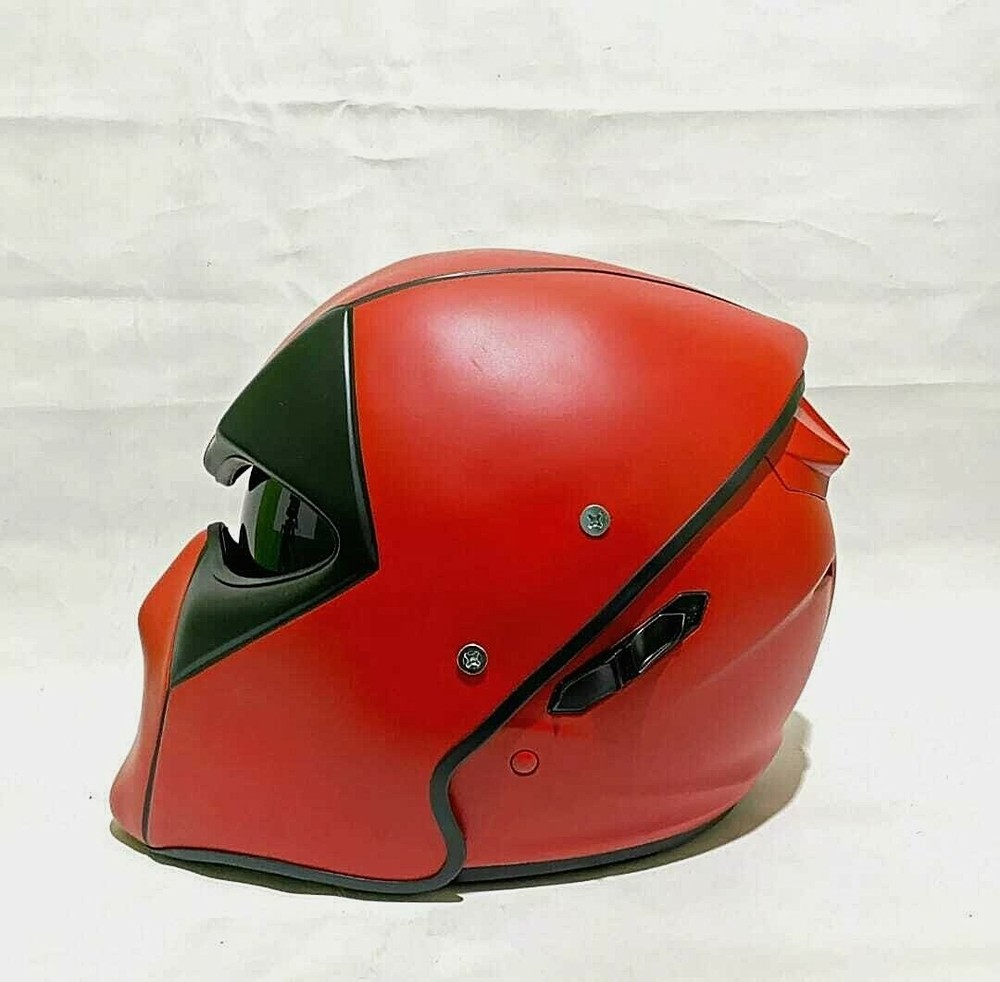 FREE SHIPPING DEADPOOL MOTORCYCLE HELMET STYLE (DOT & ECE CERTIFIED)
