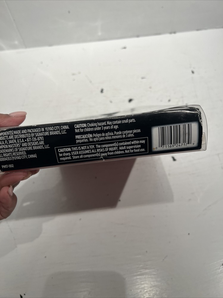 Pumpkin Carving Kit Set 5 Tools 8 Patterns Stainless