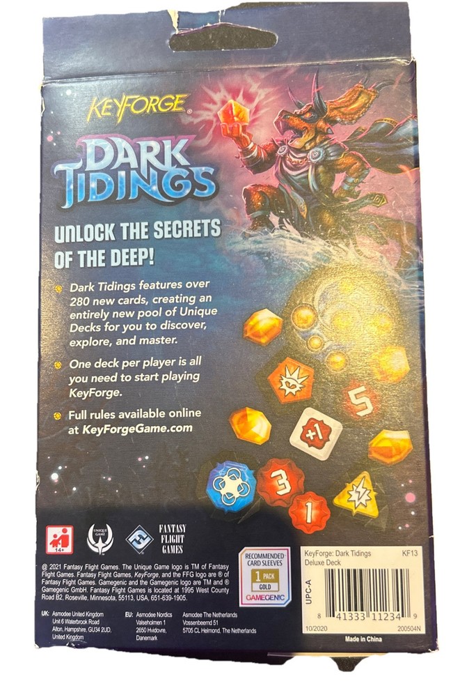 Keyforge: Dark Tidings Deluxe Deck