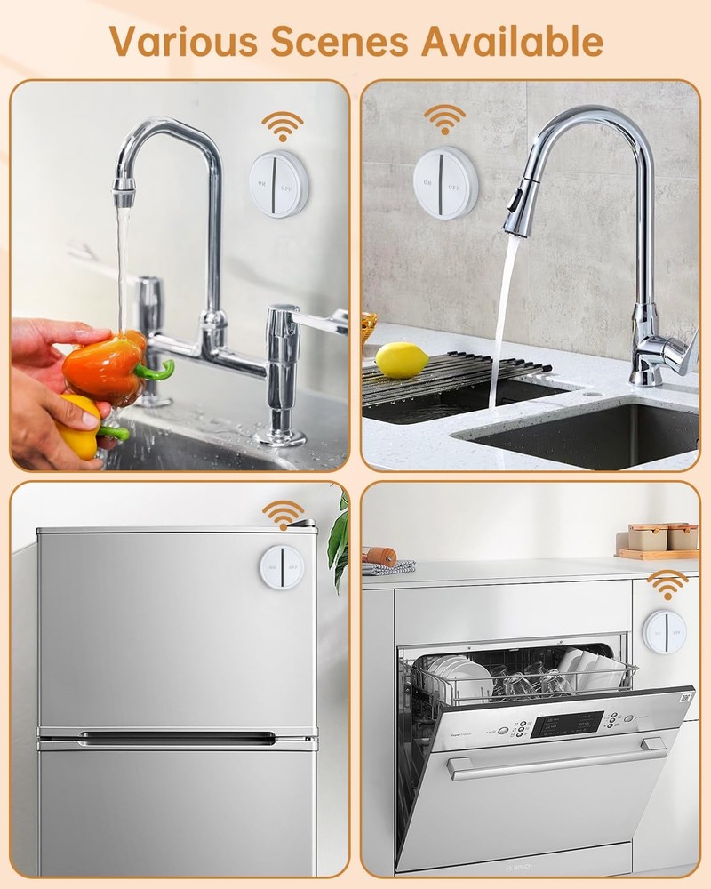 Garbage Disposal Wireless Switch Kit with Remote Control Outlet 500 Ft Range