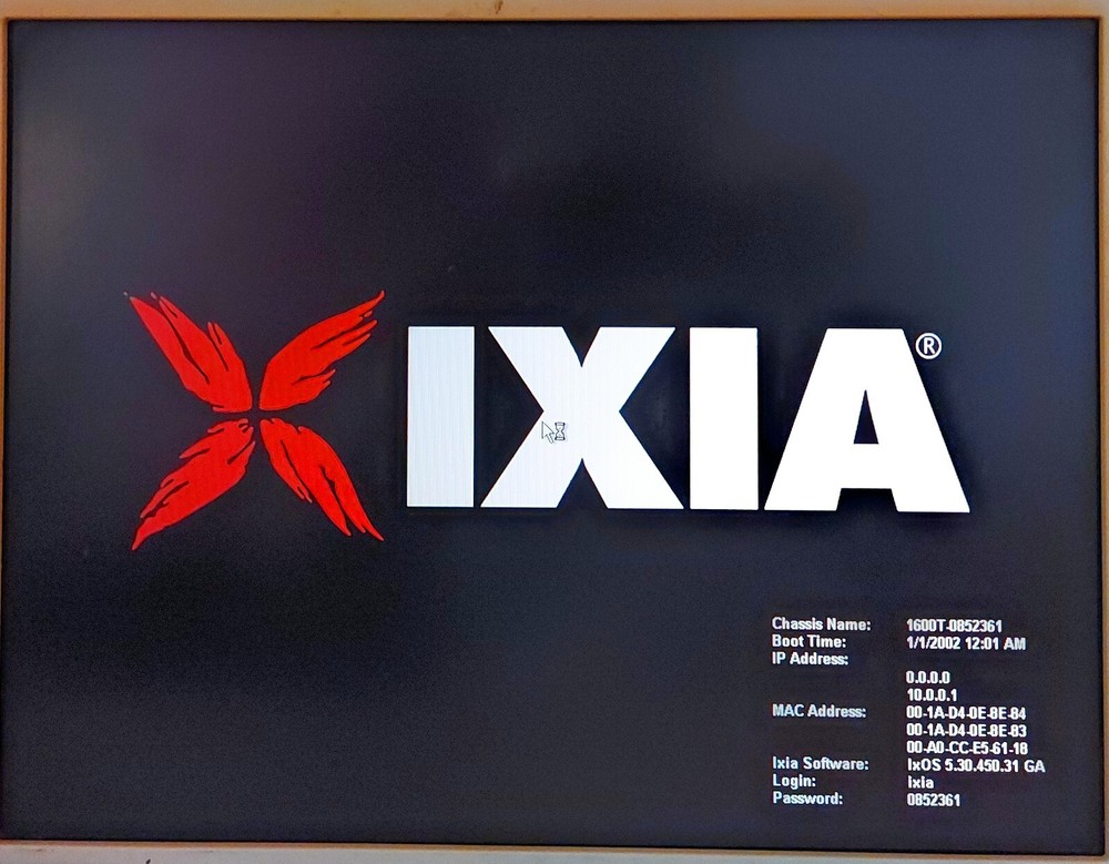 IXIA 1600T Traffic Generator/Performance Analyzer