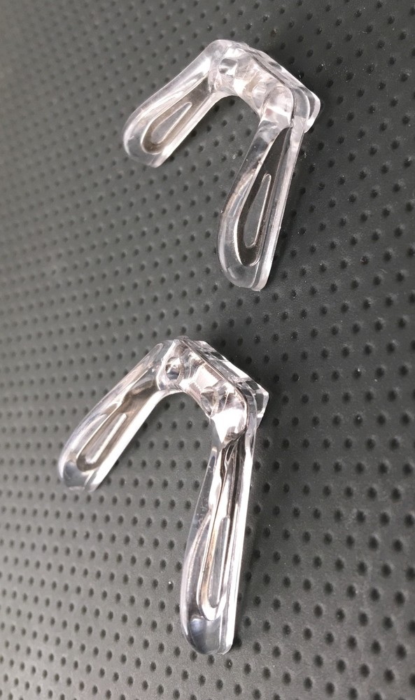 Softwing Saddle Bridge SiM Bridge Conjoined Silicone NosePads w/Silver Color x1