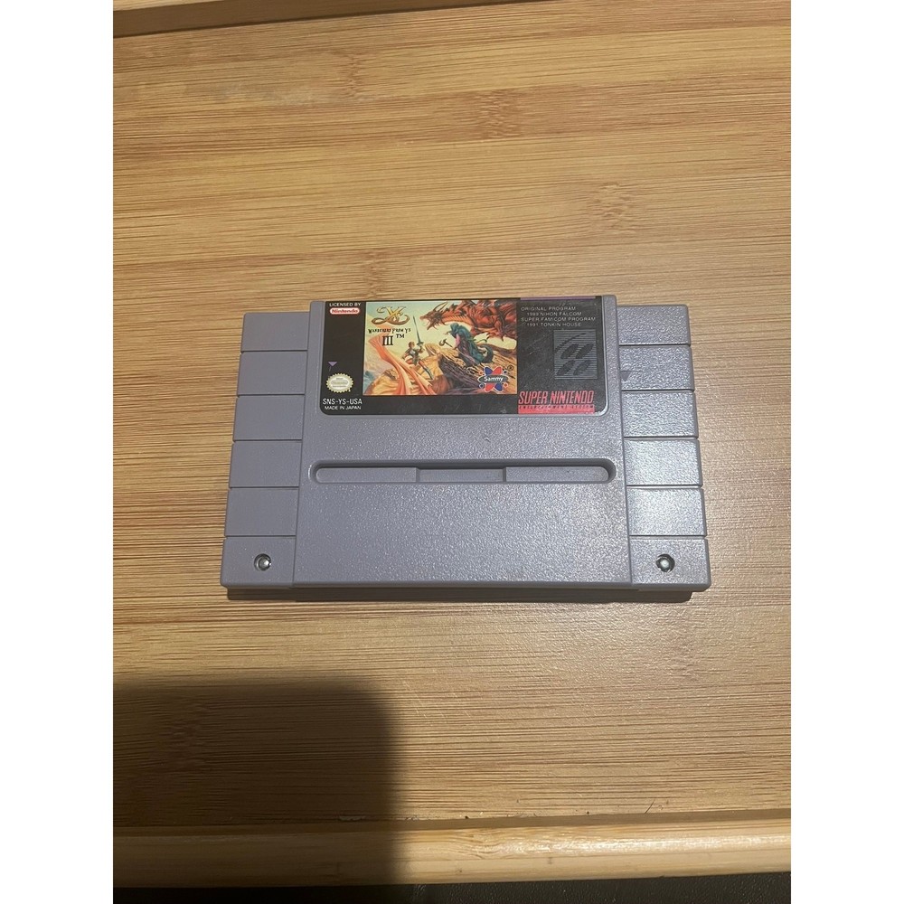 Wanderers From Ys III SNES