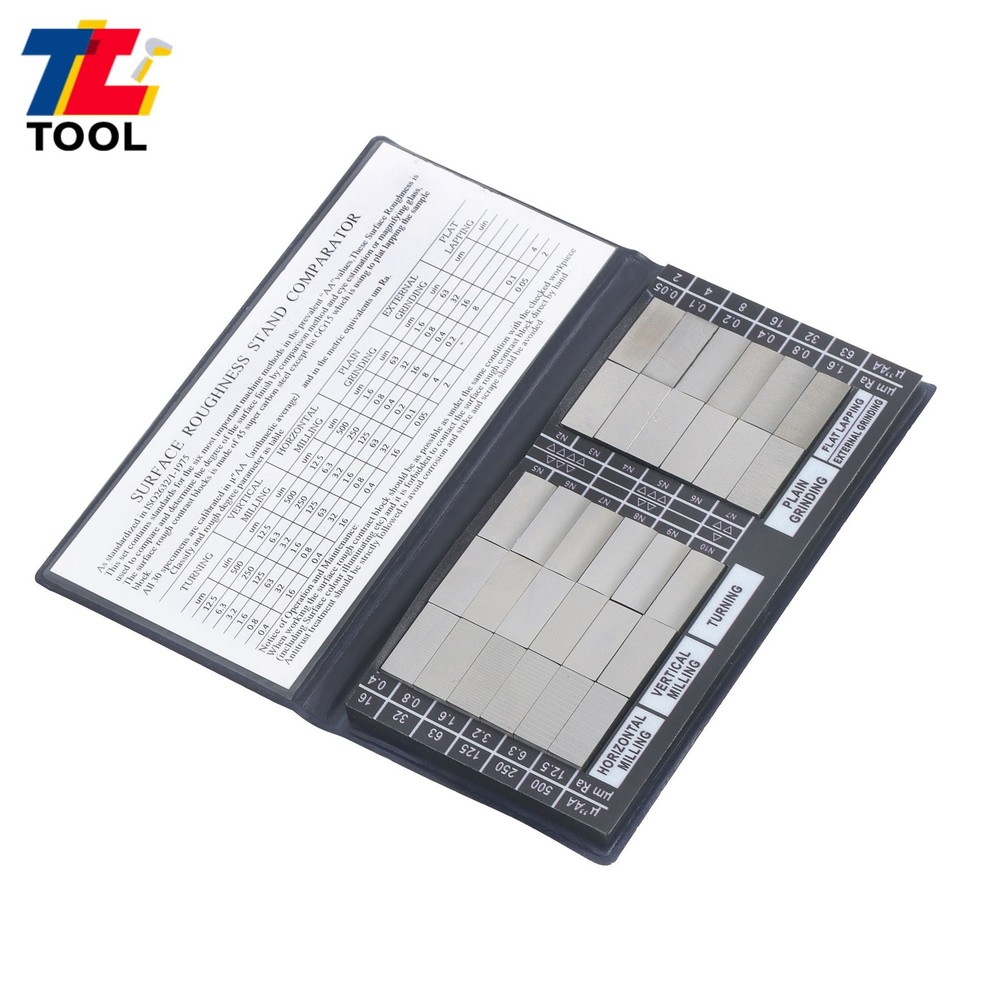 Surface Roughness Measurement Kit Ra0.05-12.5mm with Comparator Tool