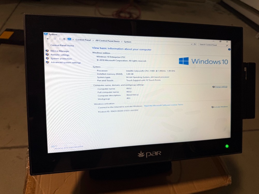 PAR EverServ 600W M6155 POS System