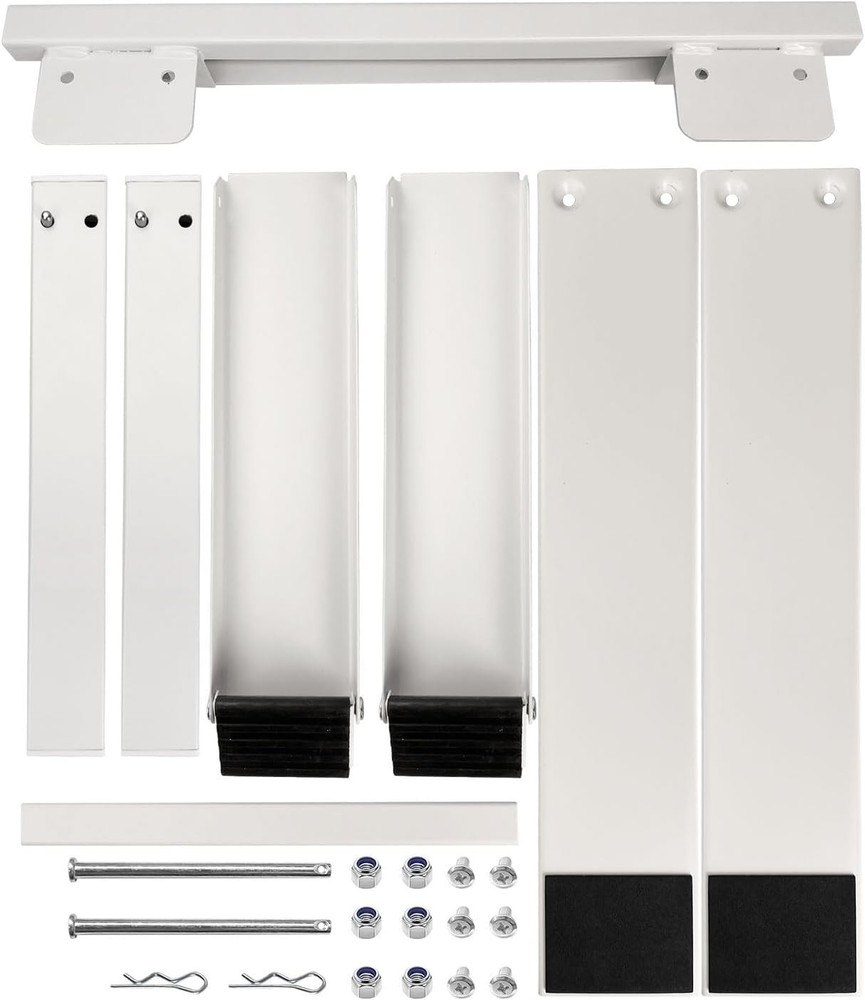 Window AC Support with Enhanced Stability - Up to 200 lbs, No Tools Needed