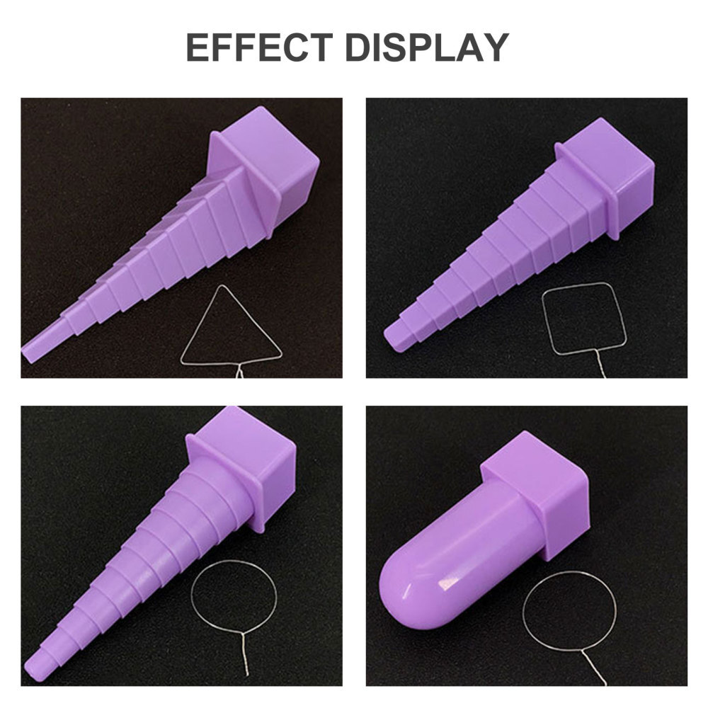 4PCS Mandrels Interchangeable Handle Mandrel Sizer Bracelet Bangle Mandrel