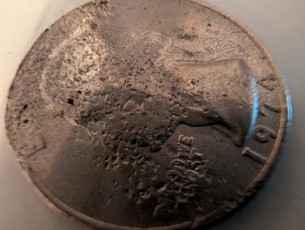 Major Machine Error On A 1974 Quarter
