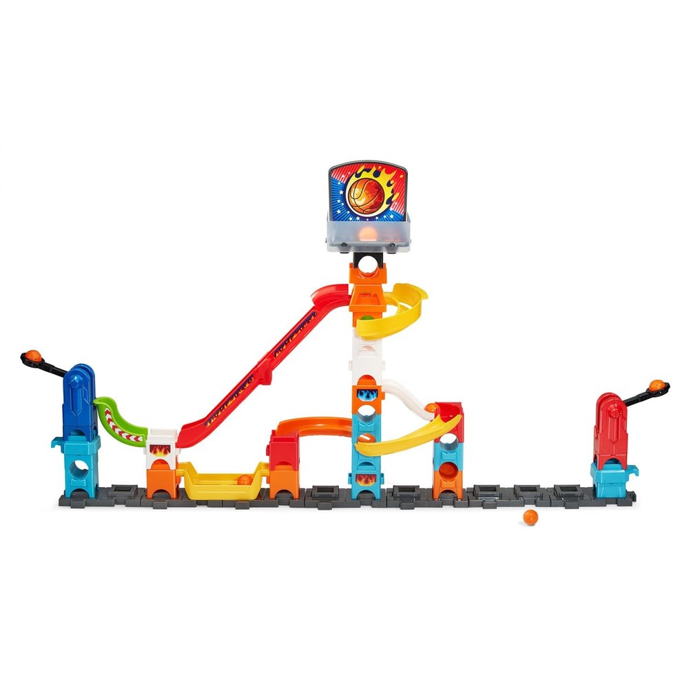 VTech Marble Rush 3-Point Launch Set with 22" x 11.4" x 18.3", Multicolor