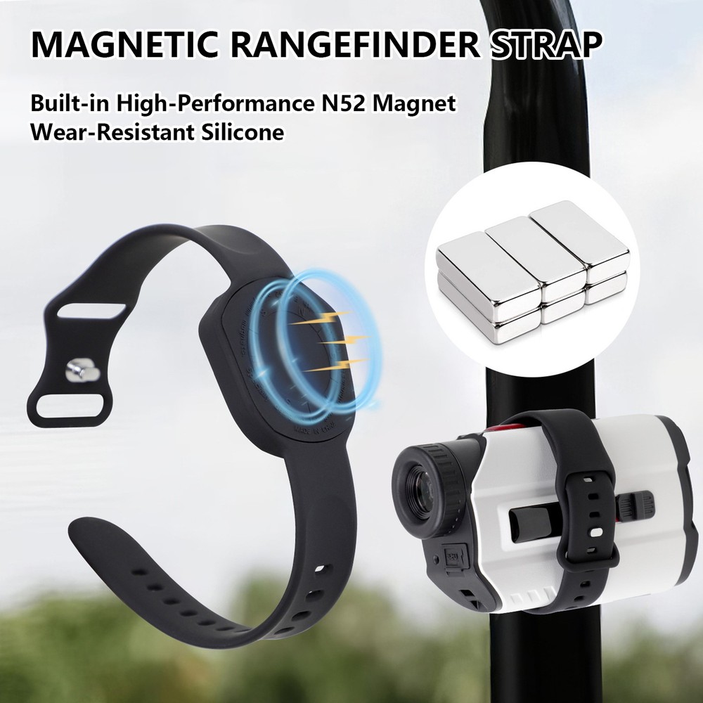 Range Finder Magnetic Strap Golf Rangefinder Storage Band Lightweight