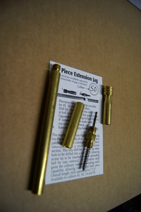 The Hawken Shop muzzleloader ram rod extension