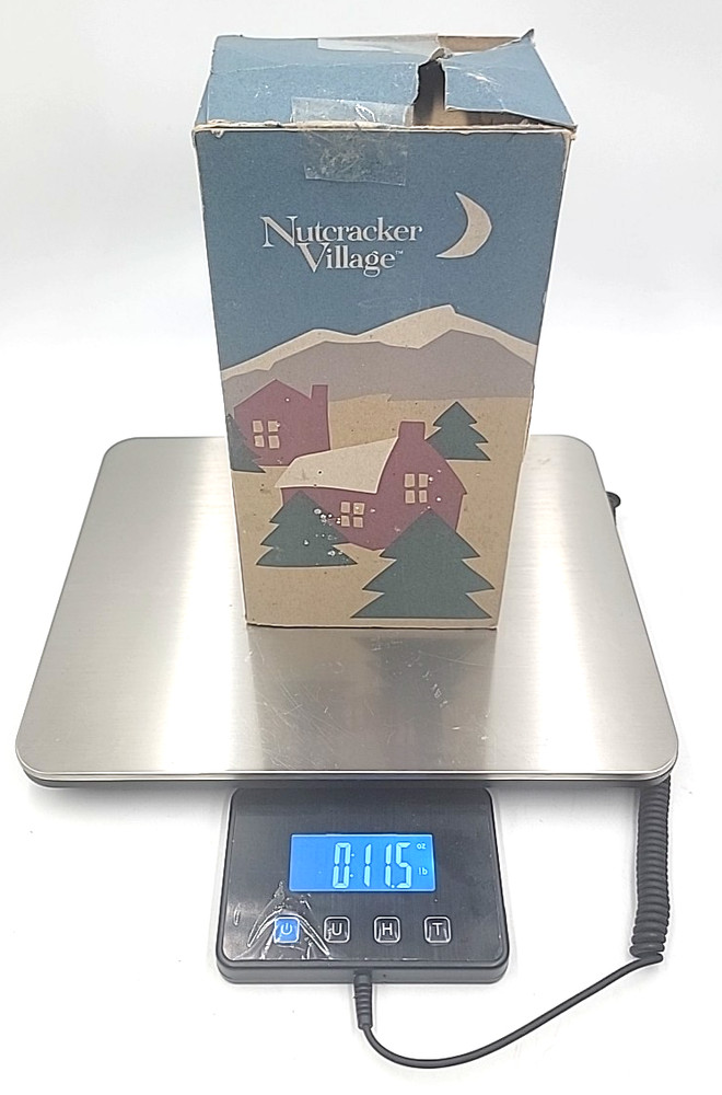 1998 Nutcracker Village Herr Drosselmeyer Nutcracker with Box