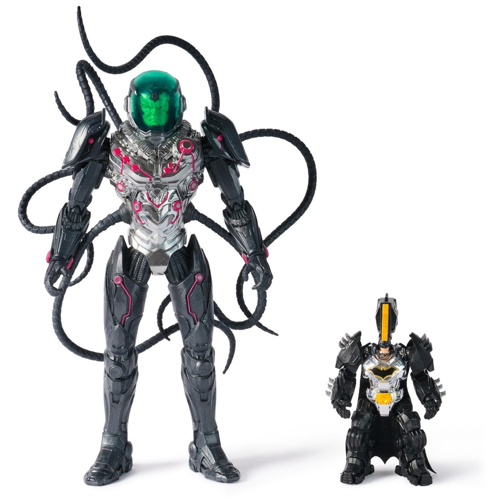 DC Comics, Metal Force Brainiac vs. Batman Action Figure One Size, Multicolor