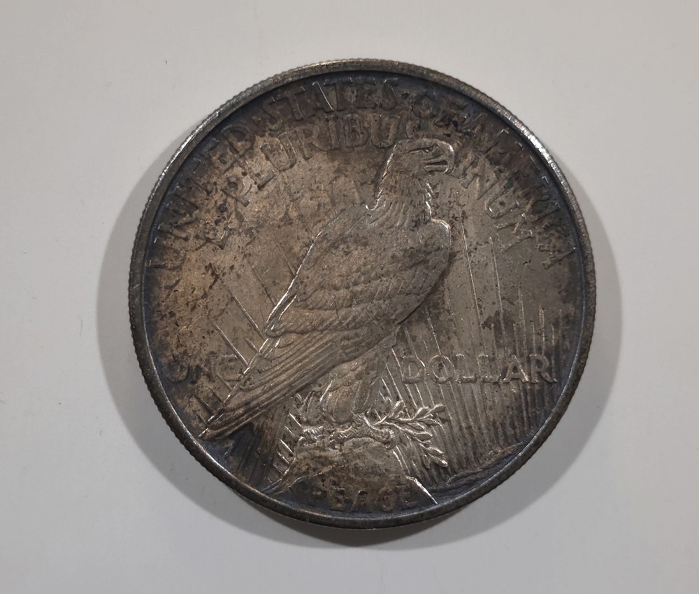 1921 Peace Dollar $1 fantastically Toned GEM Extremely Sharp Strike
