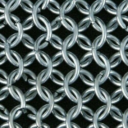 FULL SLEEVE M/S-BUTTED MEDIUM CHAINMAIL SHIRT RUST PROOF CHAINMAIL- ARMOR