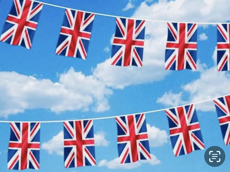UNION JACK bunting 6M 🇬🇧fast postage