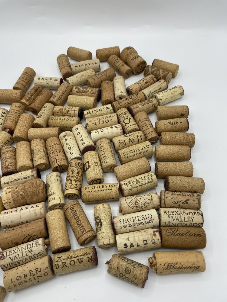 Premium Wine Corks Natural - Used Assorted 89 Count
