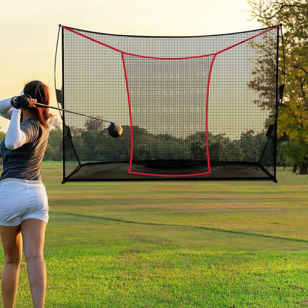 Golf Practice Net Extender for 7 & 10 ft Nets - Large 4x6 ft Target & Protect