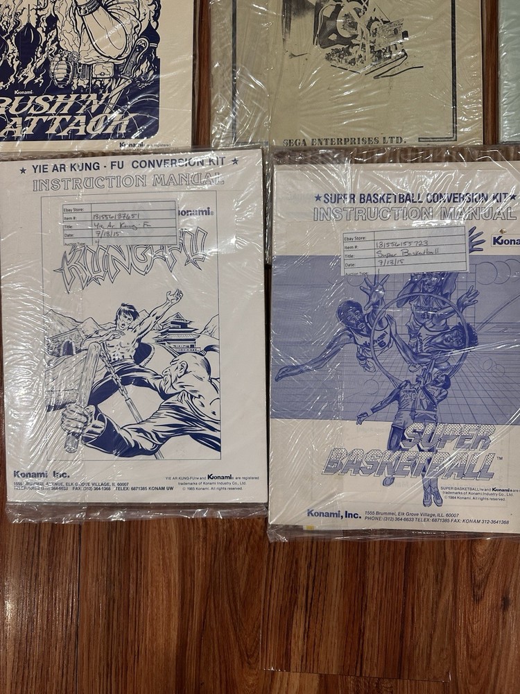 Arcade Machine Manuals