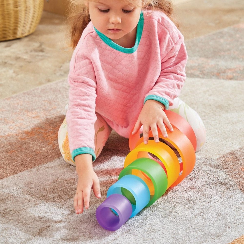 Kaplan Early Learning Discovery Circles - Rainbow - 6 Pieces