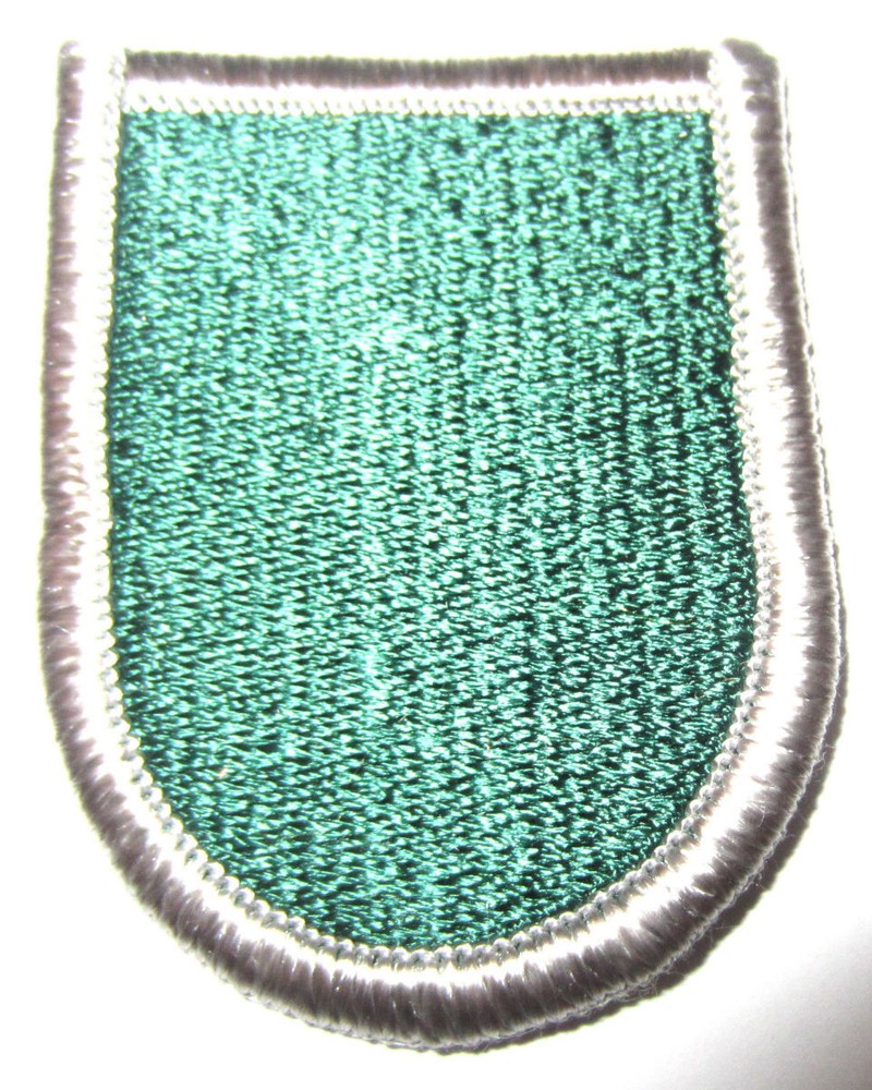 Green Military Uniform Patch