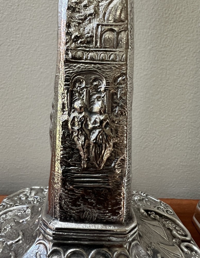 Early 20th Century Silverplate Candlesticks