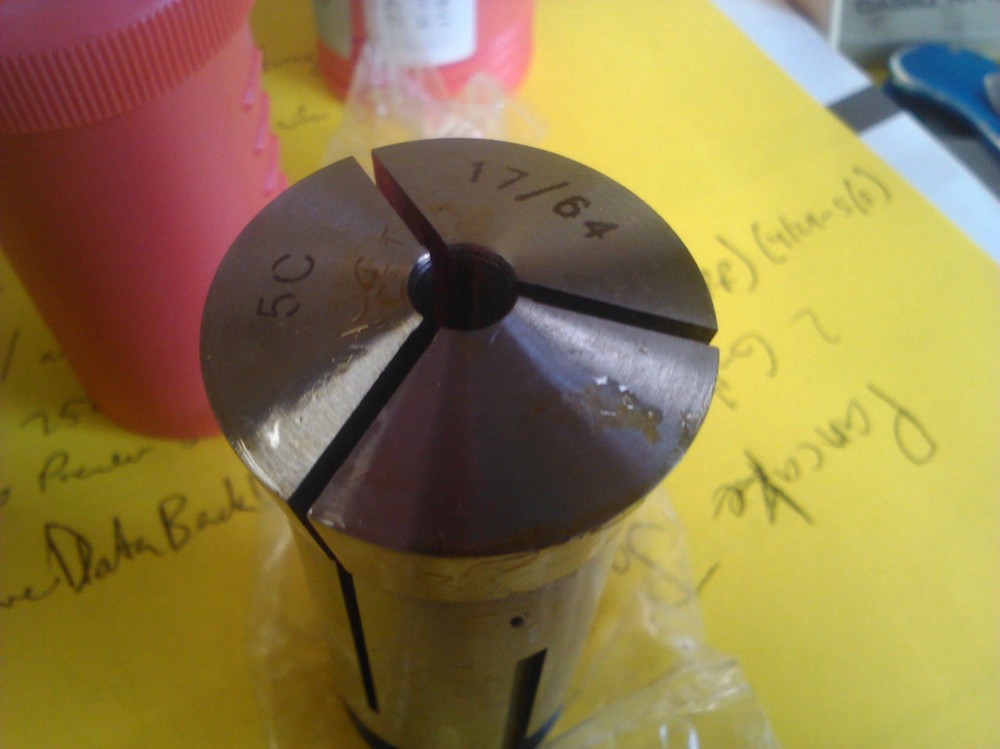 .2656" 17/64" 5C Round Collet