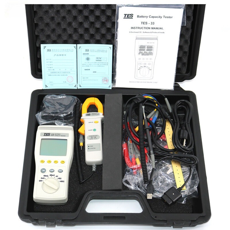 TES-1390 EMF (ElectroMagnetic Field) Tester with Peak Hold Function 1 PC