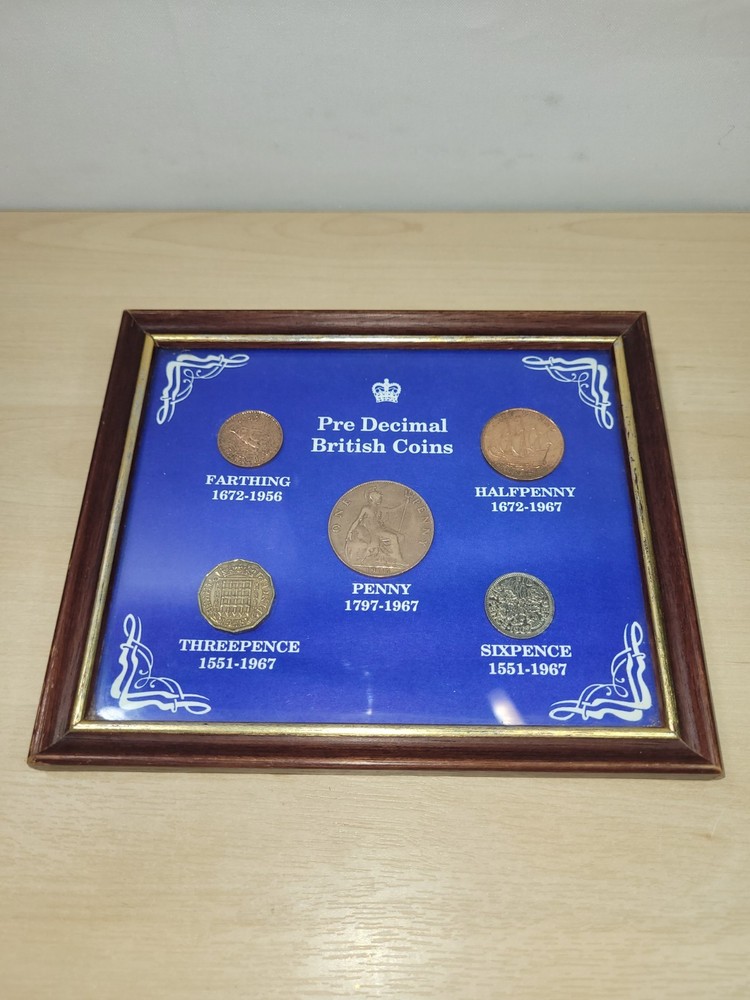 British Pre-Decimal Coin Set 5 Coins