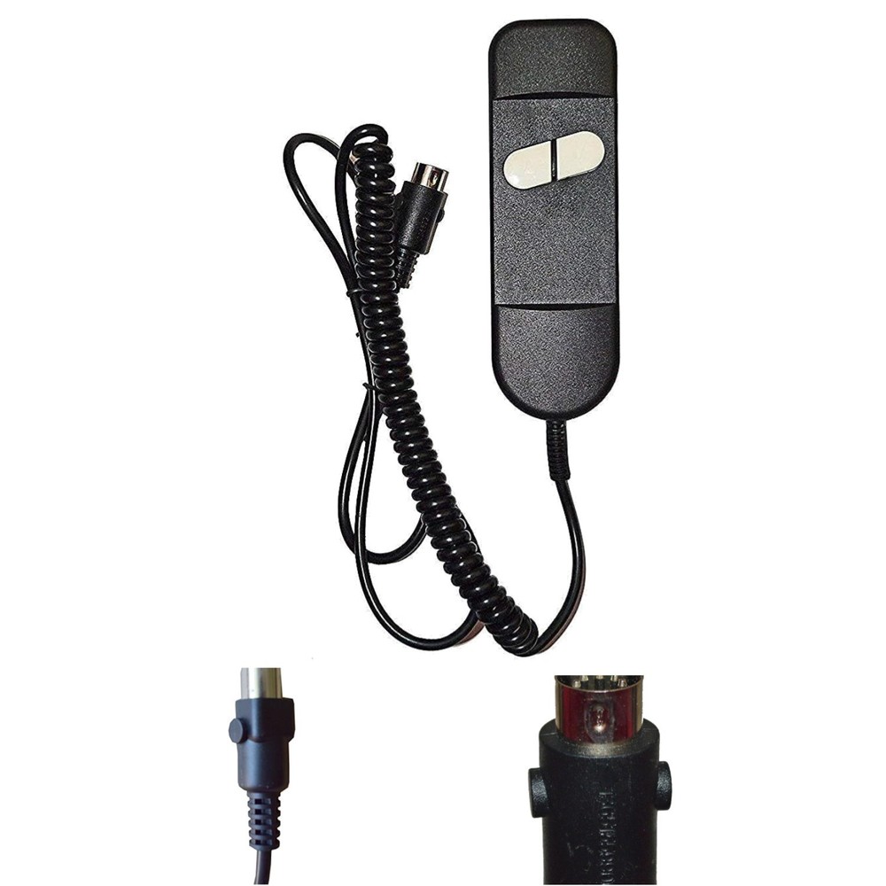 Universal Lift Chair Remote Control - Two Button, 5 Pin, Durable Plastic