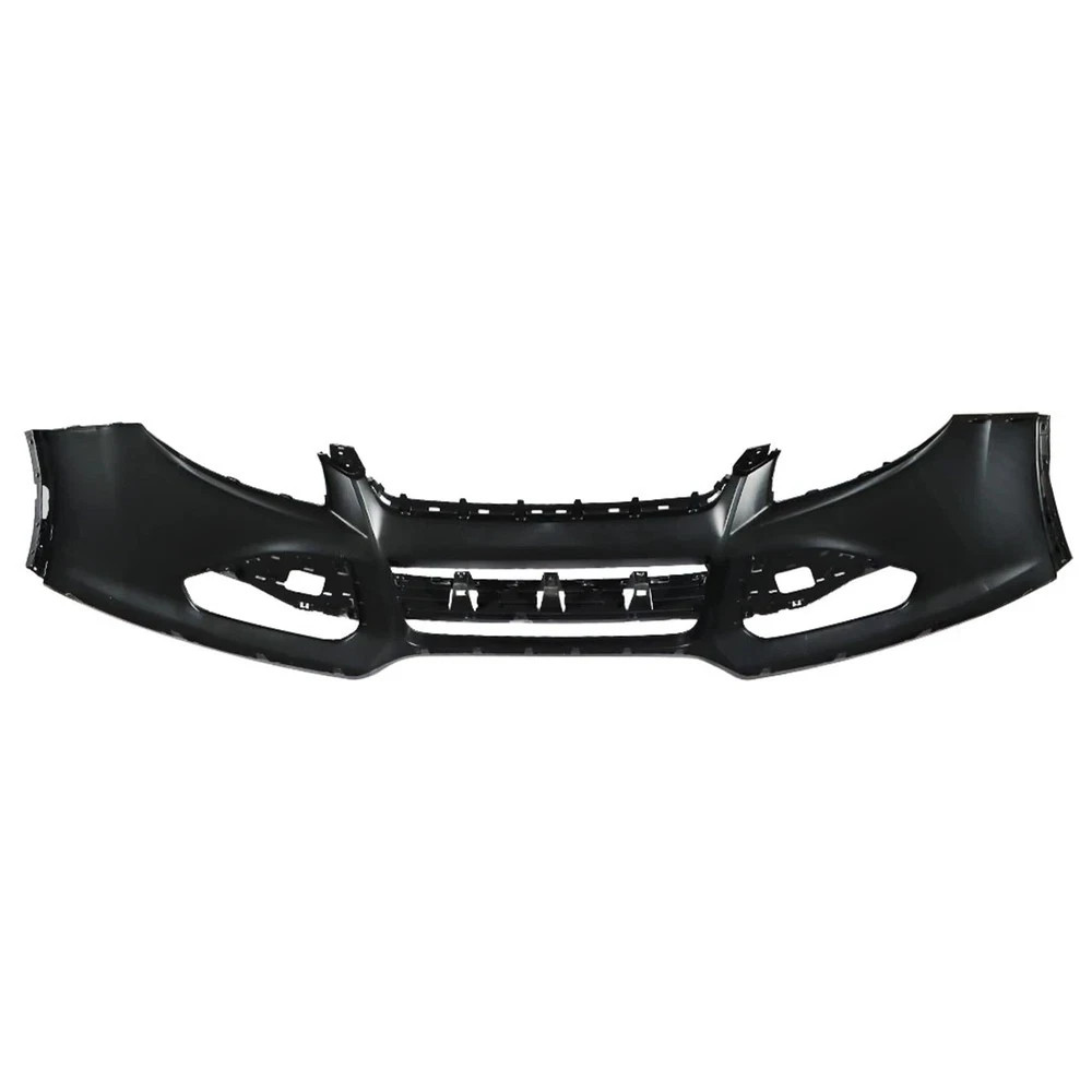 Front Bumper Cover Plastic Black Replacement for 2013-2016 Escape