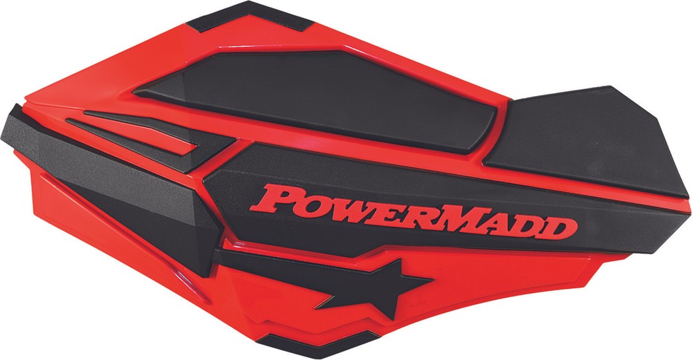POWERMADD 1996-2000 FE 600E Husaberg SENTINAL HANDGUARDS (RED/BLACK) 34402