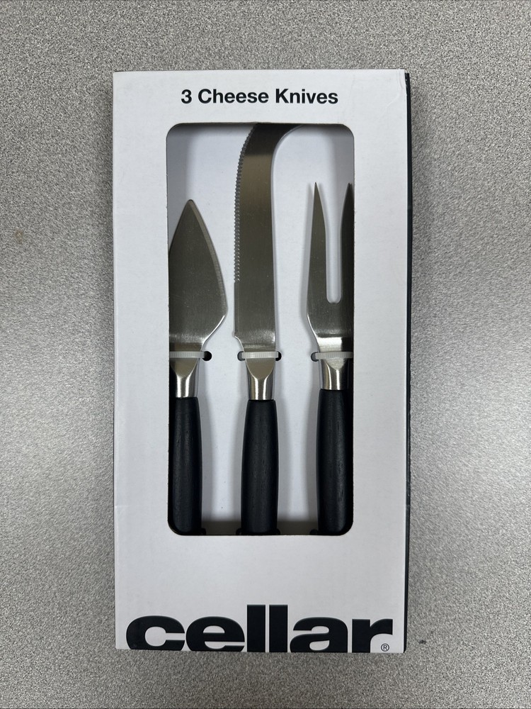 THE CELLAR 3 Cheese Knives