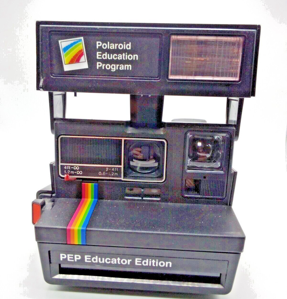 PEP Educator Edition Instant Camera Polaroid 600 Polaroid Education Program