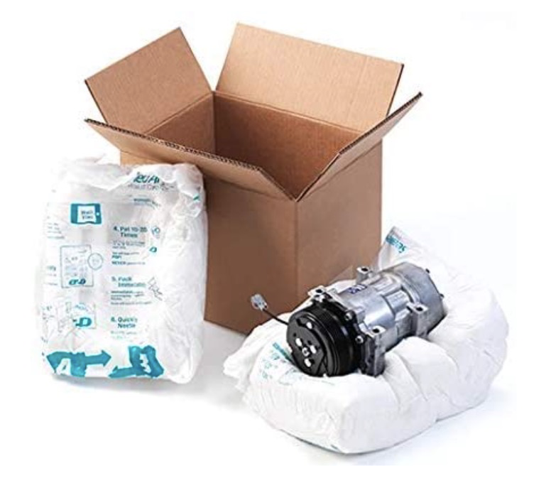 Instant foam bag #10 x4pcs Quick Pack Foam Packaging, V2 better foaming