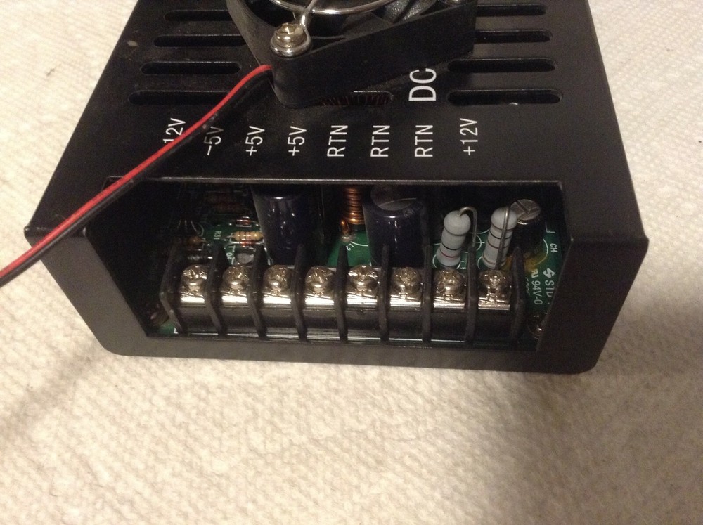 EVDC PS-160 Power Supply 12,5,-5,-12,VDC