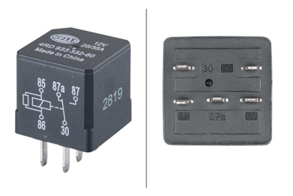Hella Multi-Purpose Relay 933332601