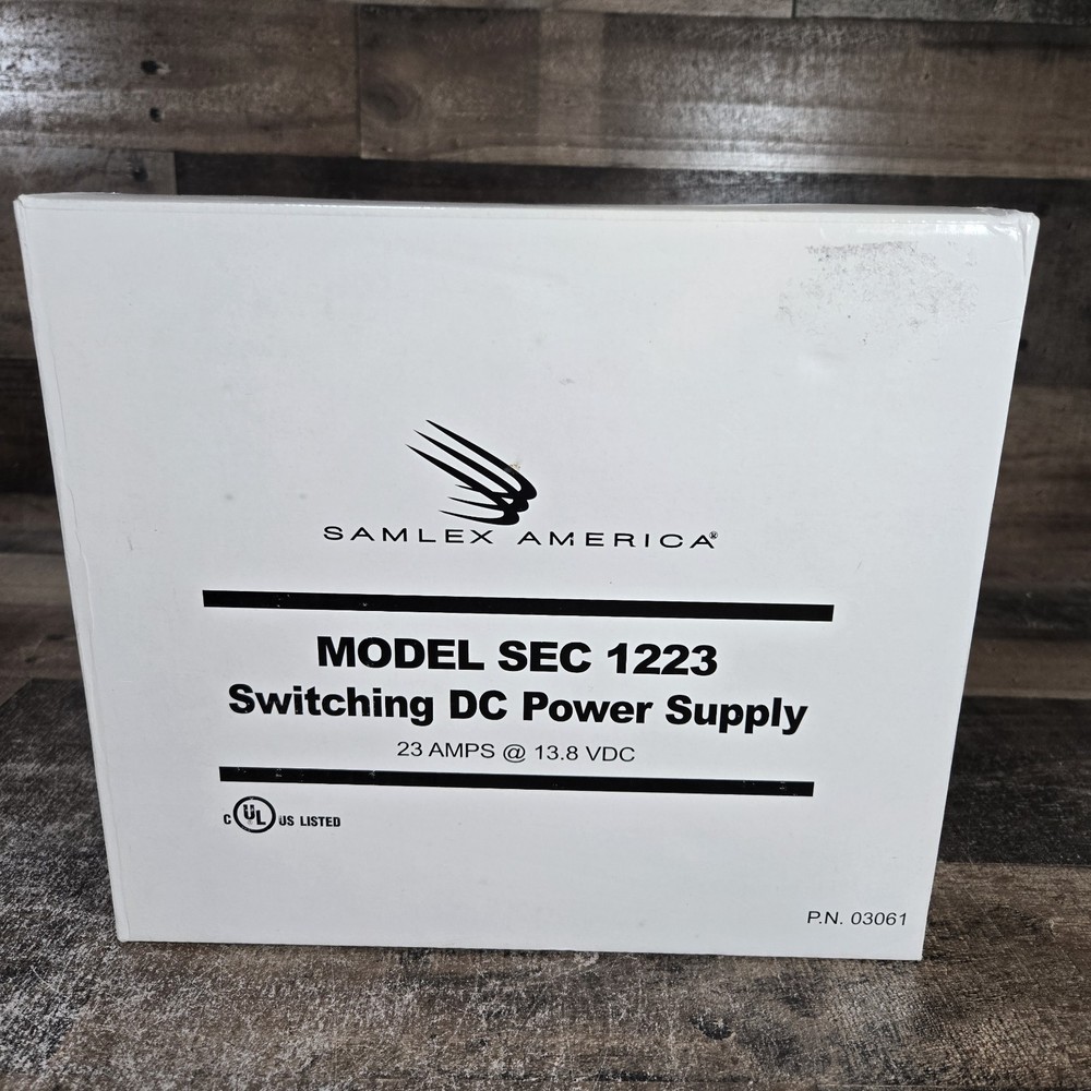 Samlex SEC-1223 23A 13.8VDC Switching Power Supply