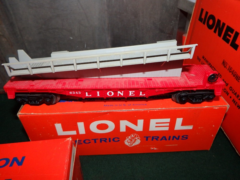 Boxed Lionel Postwar Santa Fe Freight Set #1649 Amazing set w'boxes