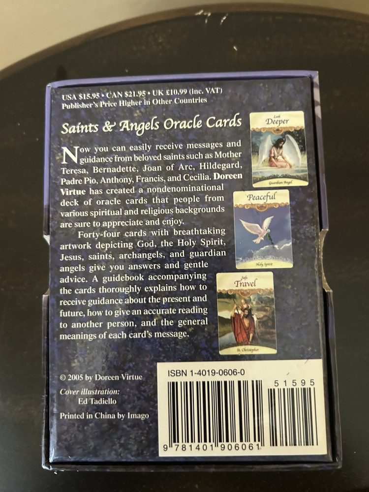 Saints and Angels Oracle Cards