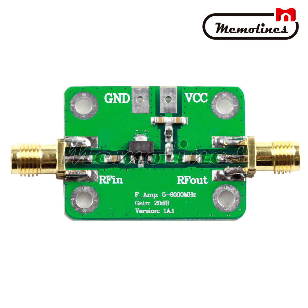 5M-6GHz RF Ultra-Wideband Medium Power Amplifier Module Converter +20dB