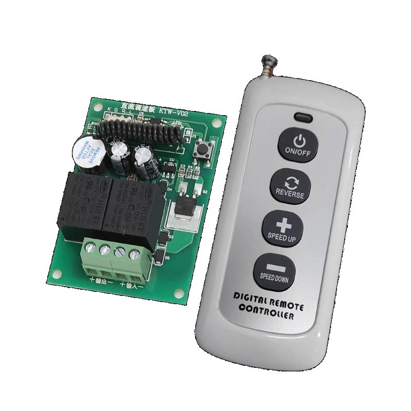 DC12V Motor Controller Kit Speed Regulator Wireless Remote Control Electric NEW